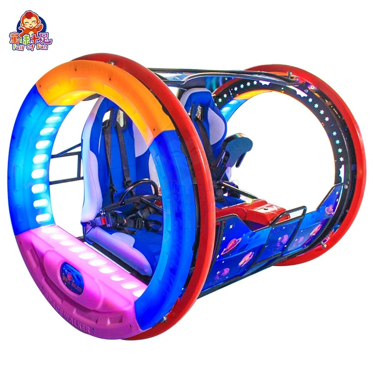 Blue Cool 360 Degree Rolling Car (1)